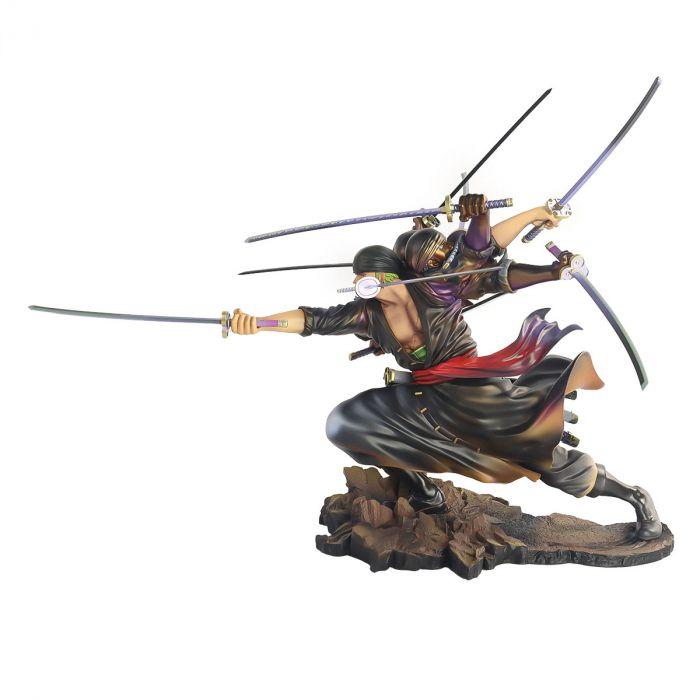 Action figure one piece - roronoa zoro - asura - portrait.of